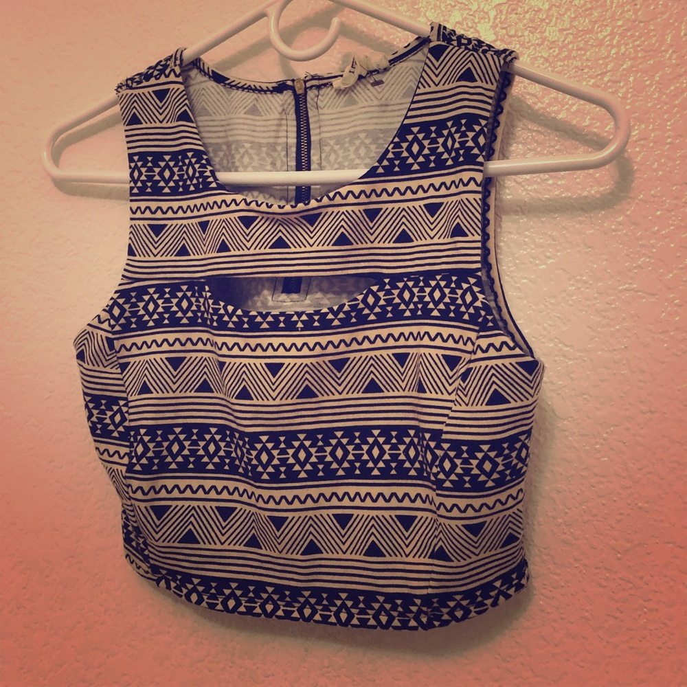 Cut out crop top